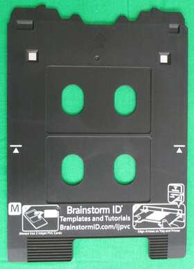 Brainstorm T1-1 Inkjet Pvc Id Card M Tray For Canon Ts8020 Ts8050 Ts9020 Ts9050 And Others