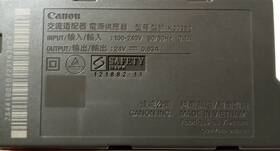 Canon 12188211 Pixma Ts 3322 Rear Power Supply Adapter Box 121882-11