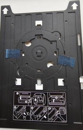 1299765 Epson Cd Dvd Disc Tray Holder Printer R1800 Part