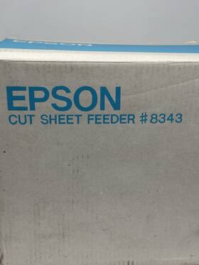 8343 Epson Cut Sheet Feeder Made In Japan