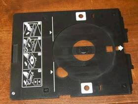 8866954 Epson Cd Disc Print Printing Tray Part Xp-620 Xp-621 Xp-625 Xp-630 Xp-635
