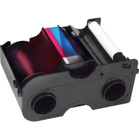Ymckk-500 Fargo 045215 Full Color Ribbon With Dual Sided Lamination For Prints 45215