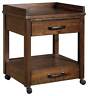 3926259 H675-11 Ashley Express Printer Stand In Rustic Brown Id 024052559927