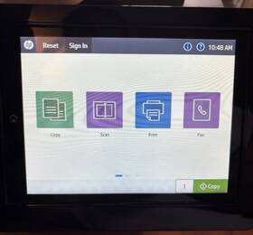 1pv65a Hp Mb159 Mfp M528 Laserjet Printer Lcd Display Control Panel Touch Screen