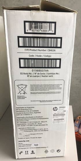 Rm1-3307 Hp Cb463a Genuine Image Transfer Kit Cp 6015 - Open Box / New Sealed