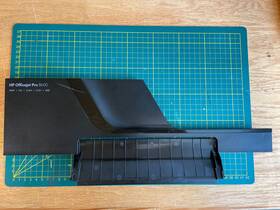 Cm749-40016 Hp Cm74940016 Officejet Pro Printer 8600 Part Front Door Brown Used