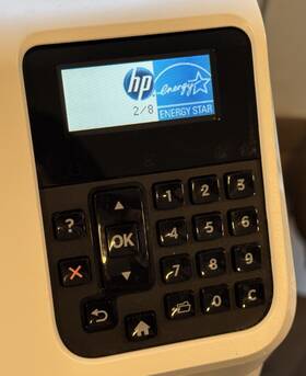 Hp Rm2-7682 Laserjet Enterprise M604 Front Control Pad/panel Screen Buttons