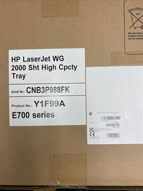 Hp Y1f99a E700 Series 2000 Sht High Cpcty Tray
