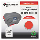 51-0019-5301-00 Ivrt1000 T1000 Innovera Remanufactured Postage Meter Ink Red 686024127857