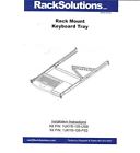 Racksolution Rack Mount Keyboard Tray 807648001709