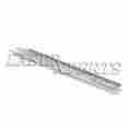 Rm1-5932-000cn Rm1-5932 Hp Cassette Left Rail Assembly Lj M4555 Series 4054842589939
