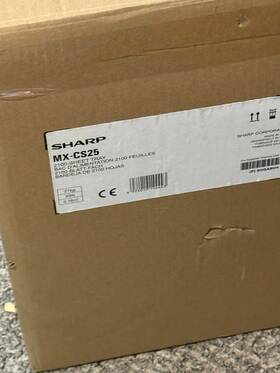 Mx-b707p Sharp Mx-cs25 2100 Sheet Paper Feeder Fits Mx-b557p/mx-b707p