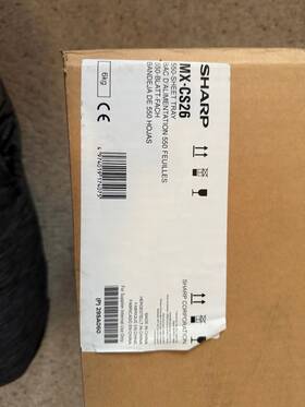 Mx-b427pw Sharp Mx-cs26 550 Sheet Tray For Mx-b427w