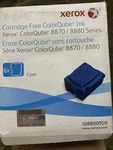 Xerox Solid Ink Cyan 108R00950 For Colorqube 8870 8880 Printer Pack Of 3 Carts. Fixed Price $18.00.