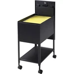 Lorell File, Standard With Lock, 13 1/2"X24 3/4"X28 1/4", Black. Fixed Price $172.54.