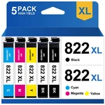 5PK Ink Cartridges For Epson 3820 4833 4820 4834 WF4830. Fixed Price $24.18.