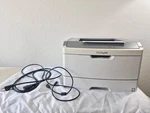 Serviced Lexmark E260D Workgroup Laser Printer 4513 New Toner Fully Functional. Fixed Price $295.95.