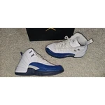 Air Jordan 12 Retro Bg French Blue Size 6.5Y Great Condition. Fixed Price $60.00.