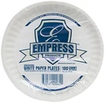 Empress 6INCH White Paper Plates 1000 Pack Disposable Party Bulk Uncoated. Fixed Price $25.29.