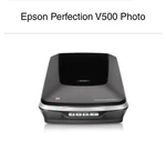 Epson Perfection V500 Photo Color Scanner (B11B189011) 6400X9600 Dpi New Sealed. Fixed Price $295.95.