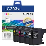 4PK LC203 LC-203XL Ink Combo For Brother LC201 MFC-J460DW MFC-J480DW MFC-J485DW. Fixed Price $17.49.