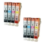 8X Original Canon BCI-6 Ink Cartridges IP4000 IP5000 IP6000 Mp 750 780 Blister. Fixed Price $23.46.