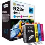 Xlhippo 923XL 923E Ink Cartridges 4-PACK For Hp Officejet Pro 8120E-8139E. Fixed Price $65.99.