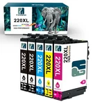 5X Ink Cartridges Epson 220 Xl Workforce WF-2750 WF-2760 WF-2650 Black Color. Fixed Price $16.95.