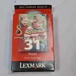 Lexmark Photo Tri-color Ink Cartridge 18C0031 Genuine New Sealed Box. Fixed Price $9.99.
