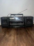 Vintage Samsung PD-770 Double Cassette Recorder Stereo Works- Read. Fixed Price $56.13.