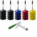 5X30ML Bottle Color Ink Jet Cartridge Refill Kit For Lexmark Printer Set. Fixed Price $14.53.