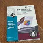 Hewlett Packard Hp Color Laser Jet Transparency Film Sealed Of 50. Fixed Price $6.93.