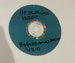 Hp Deskjet 1220C Printer Software Driver Cd Dvd Only. Fixed Price $28.46.