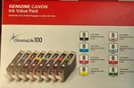 Canon CLI-8 CHROMALIFE100 Ink Value Pack For PRO9000 Mark Ii Genuine Oem. Fixed Price $60.00.