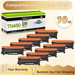 10PK Compatible Brother TN450 Toner Cartridge Work With DCP-7060D 7065D MFC-7240. Fixed Price $73.45.