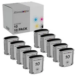 10PK Black C4844A High Yield Cartridge For Hp 10XL Business Inkjet 1000 1100. Fixed Price $36.39.