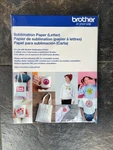 Brother Letter Sublimation Paper 100 Sheets. Fixed Price $40.00.