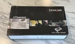 Genuine Lexmark C734A1KG Black Toner Cartridge C736 X734 X736 X738. Fixed Price $28.75.