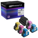Speedy 6PK Replacement Hp 02 Ink Set Photosmart C5180 C6180 C6280 C7250 C7280. Fixed Price $18.99.
