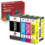 Pack T252XL Ink Fit Epson Workforce WF-3620 WF-3640 WF-7610. Fixed Price $11.49.