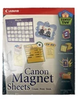 Canon Magnet Sheets Photo Paper 3 8.5"X11" Inkjet Create Print Stick New. Fixed Price $7.19.