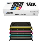 10X Cartridge Compatible For Lexmark C5222CS C5222KS C5222MS C5222YS. Fixed Price $328.64.
