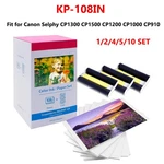 Canon Selphy CP1300 CP1500 CP1200 - 1080 Sheets 4 X 6 Paper Ink Lot. Fixed Price $139.99.