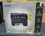Epson Workforce Pro WP-4530 All One Inkjet Printer Wifi New Open Box. Fixed Price $299.00.