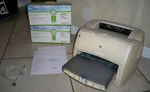 Hp Laserjet 1300 Q1334A Monochrome Printer; 17K Pages Printed W/ New Toner. Fixed Price $150.00.