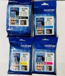 New Genuine Brother LC3019XXL Black Color 4PK Ink Cartridge MFC-J5330DW. Fixed Price $89.99.