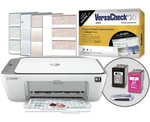 New Versacheck Hp Deskjet 2755 Mxe Micr Printer W/ Presto Printing Bundle No Ink. Fixed Price $229.95.