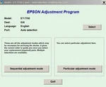 Epson ET-7750 Service Program Reset Waste Ink, Adjust, Change Settings. Fixed Price $9.95.