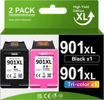 901XL Ink Cartridges For Hp Officejet J4580 J4660 4500 J4680C Printers. Fixed Price $15.99.