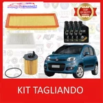 Cutting Kit Filters + 4LT Oil Selenia Digitek 0W30 Fiat Panda 0.9 Twinair. Fixed Price $101.17.